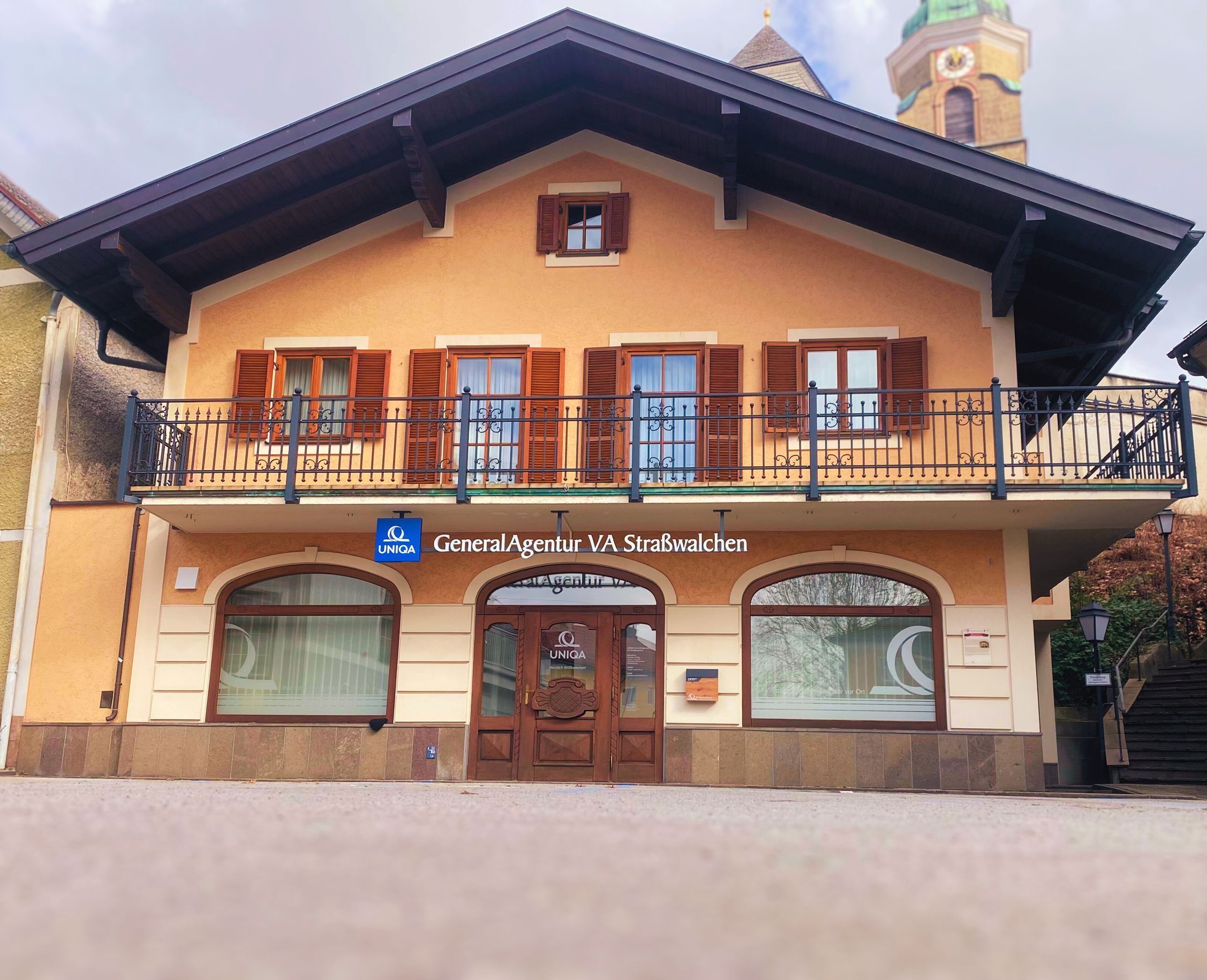 Das Gebäude der UNIQA Generalagentur ​Strasswalchen